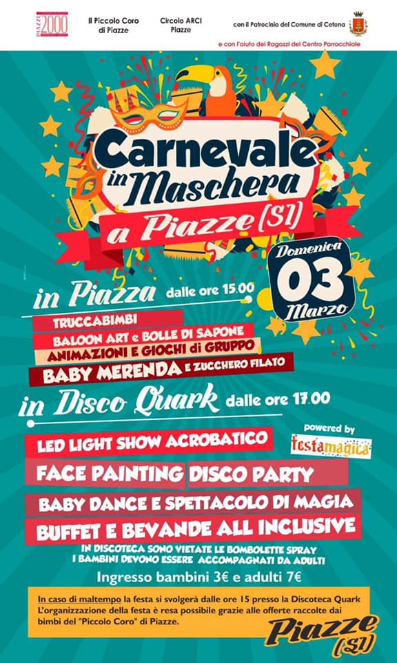 Carnevale Piazza 2019